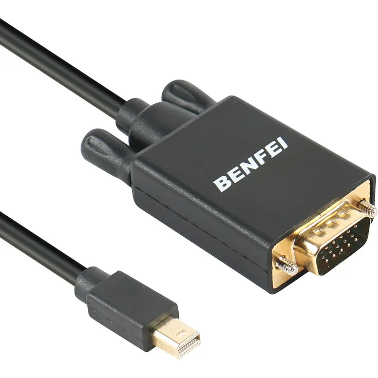 Mini Displayport (Thunderbolt) VGA Adapter , Benfei Mini DP Konverter Ideal für alle iMac Macbook pro(LG51) Laptop
