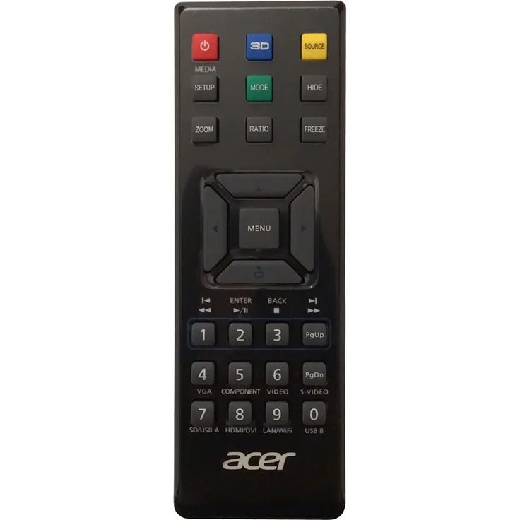 ACER Fernbedienung MC.JG811.009, E-26171 für D1P1327, DNX1303, DSV1301, DSV1340, DWX1305, P1283, P1383W, P1510, QNX1310, X113, X113H, X113PH, X1273, X1383WH