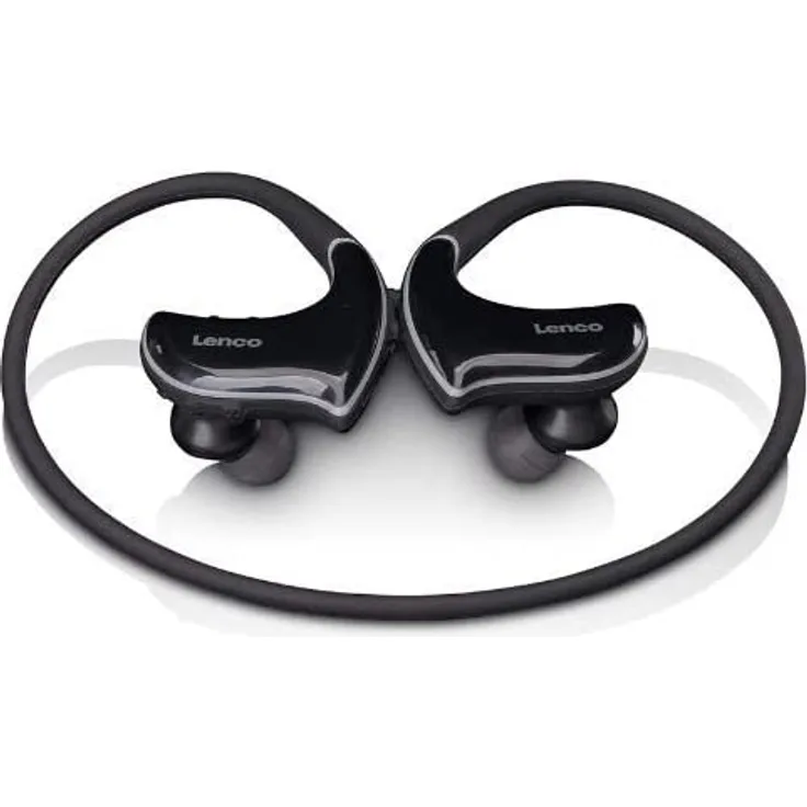 Lenco wasserdichter Kopfhörer BTX-750, Bluetooth, Farbe: Schwarz