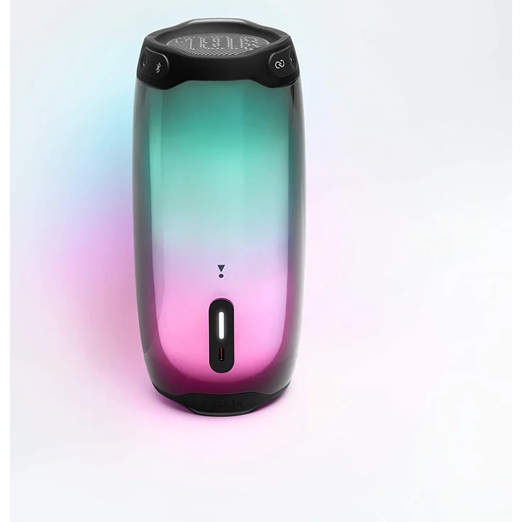 JBL Pulse 4 Bluetooth-Lautsprecher mit Lichteffekten, Mikrofon, Lampe, wasserdicht, schwarz – Bild 5