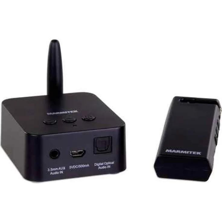 Marmitek Audio Anywhere 725 - Audiosender - digital - drahtlos - Stereo - Toslink Eingang - Lautstärkeregler - drathlose Audioverbindung