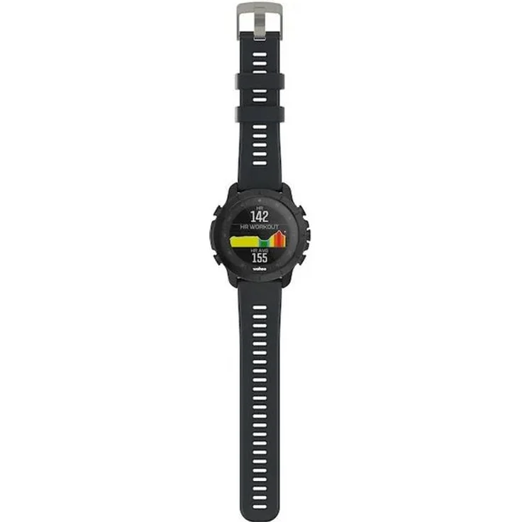 Wahoo Fitness Elemnt Rival Multisportuhr GPS, Unisex, 46,5mm, Silikonarmband, Schwarz – Bild 8