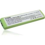 vhbw Akku kompatibel mit Sony MZ-909, MZ-E10, MZ-E7W, MZ-E909, MZ-EP11, MZ-EP50, MZ-N1 MP3-Player Musik Player (1200mAh, 1,2V, NiMH)