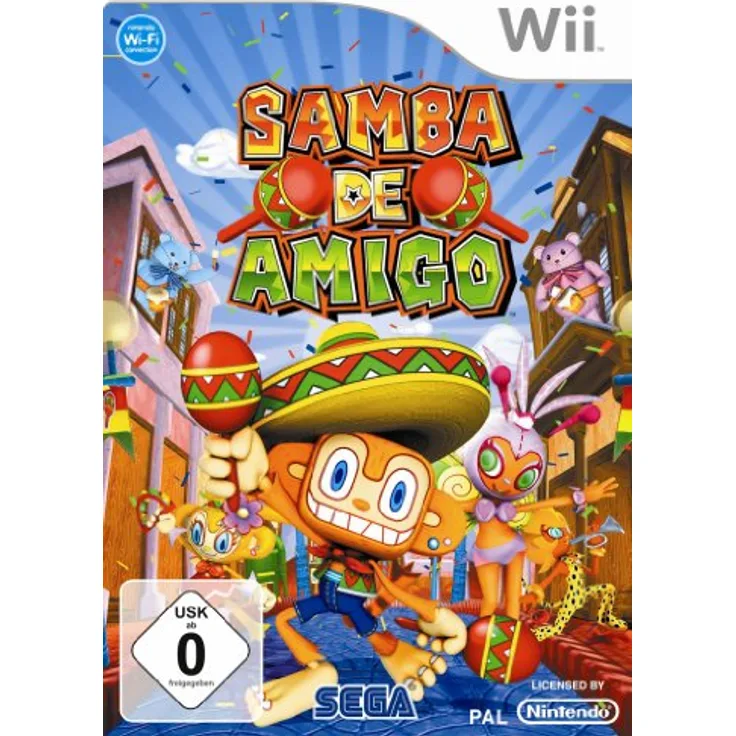 Samba de Amigo  [SWP] (Wii)