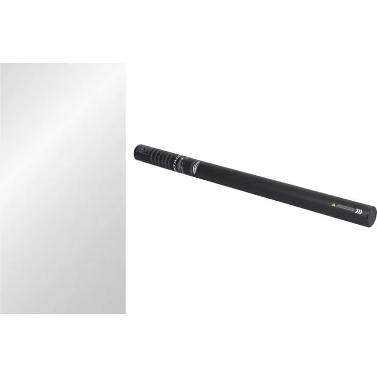 Showtec Handheld 80cm Streamer/Luftschlangen White + Silver