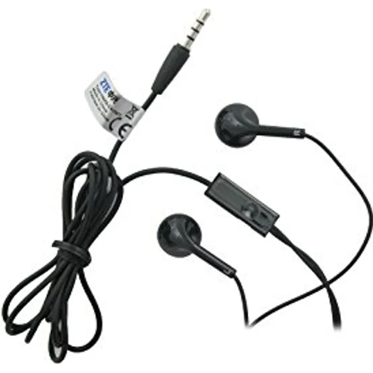 ZTE Stereo Headset HMZ8-C4-OMTP, 3,5mm, black, Bulk (EOL)