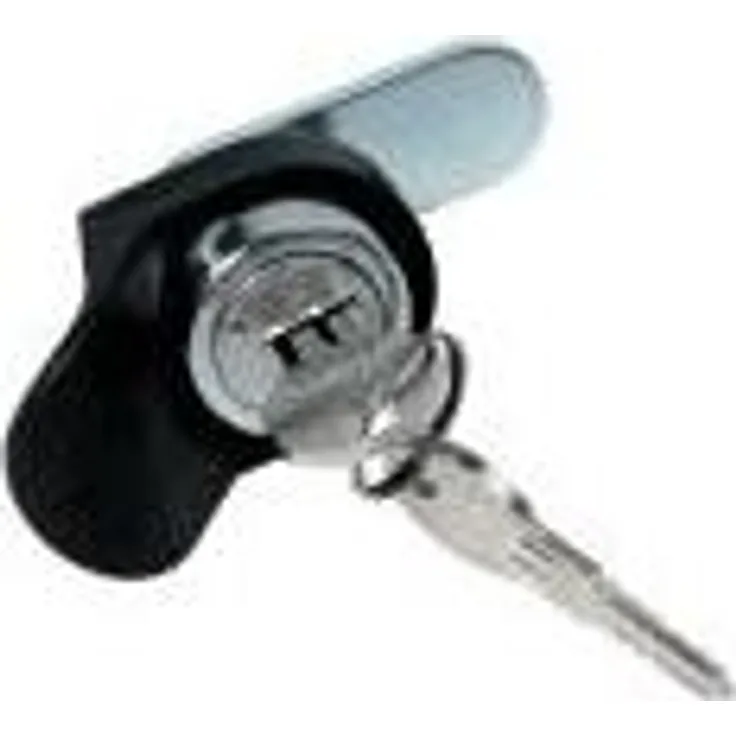 Unbekannt Tritón RAX-MS-X07-X1 Schloß für Wandverteiler, gleichschließend inklusive 2 Schlüssel schwarz