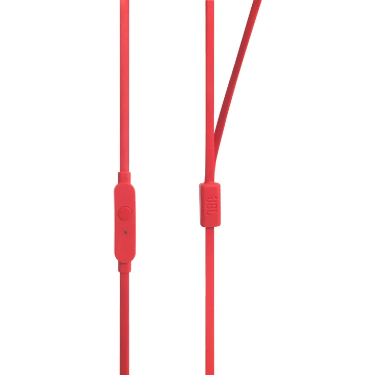 JBL Tune 110 In-Ear Kopfhörer mit Mikrofon, rot – Bild 3