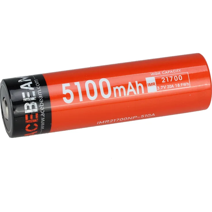 AceBeam 21700 Li-Ion Akku 3,7V 5100mAh