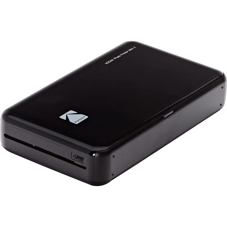 Kodak Mini 2 HD Wireless Mobile Instant Fotodrucker w - 4 Pass patentierte Drucktechnologie (Schwarz) - Kompatibel mit iOS & Android-Geräte - Echte Tinte in Einem Instant – Bild 2