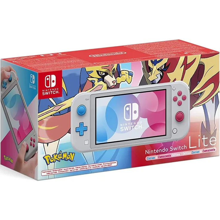 Nintendo Switch Lite Zacian und Zamazenta Silber 32 GB