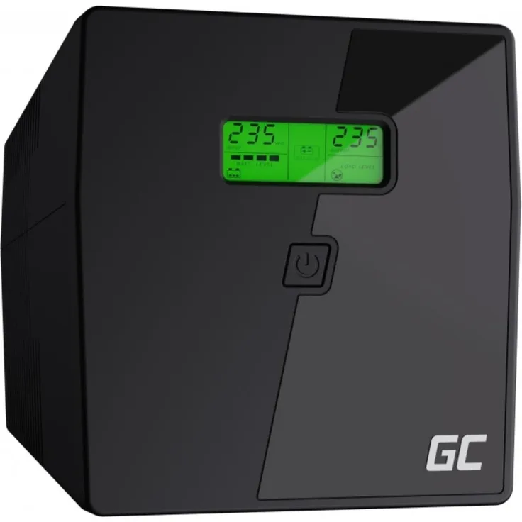 Green Cell UPS-USV 1000VA 700W Unterbrechungsfreie Stromversorgung mit Überspannungsschutz 230V