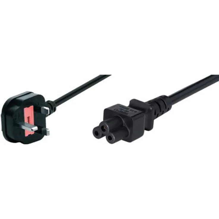 Tecline Netzkabel für Notebooks England 1,8m