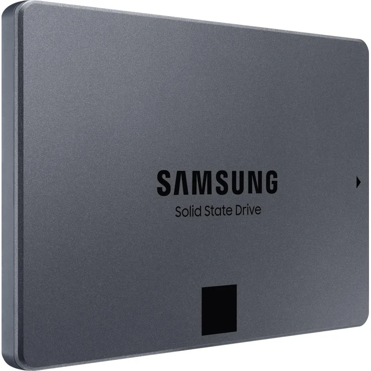 Samsung 870 QVO MZ-77Q1T0BW - Solid-State-Disk - verschlüsselt - 1 TB - intern - 2.5 Zoll (6.4 cm) - SATA 6Gb/s - Puffer: 1 GB - 256-Bit-AES - TCG Opal Encryption (MZ-77Q1T0BW) – Bild 2