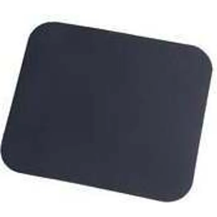 LogiLink ID0096 - Mauspad 220 x 250 x 3 mm für alle Maustypen (Kugel, Optisch, Laser) mit stark haftender Unterseite für optimalen Halt, Farbe: Schwarz