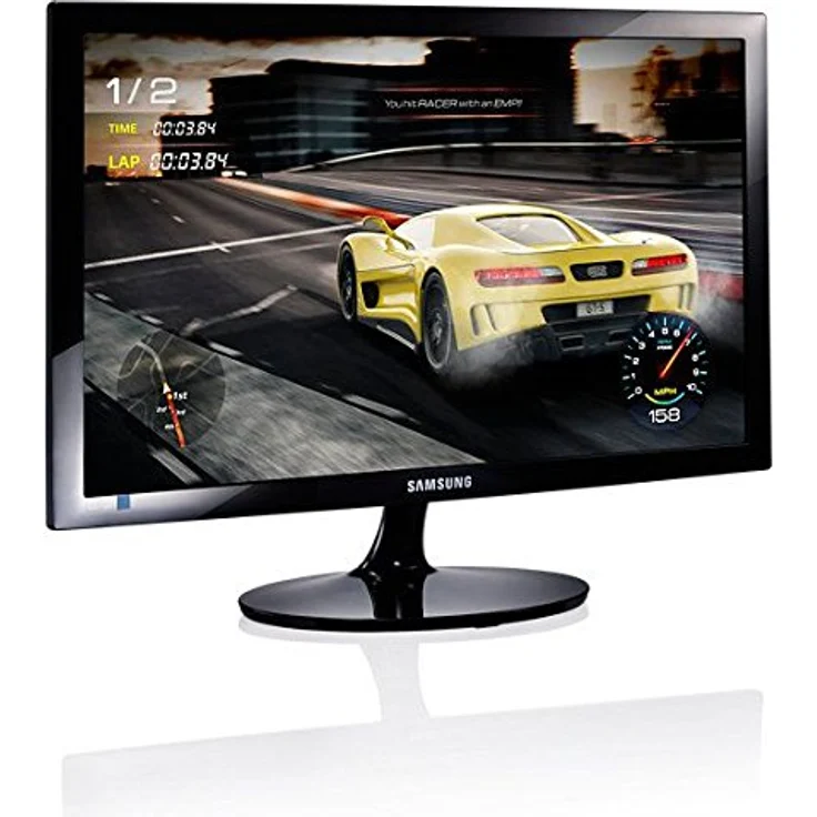 Samsung S24D330 Monitor 24 Full HD, 1920 X 1080, 1 Ms, 60 Hz, Game Mode, D-SUB, HDMI-Kabel enthalten, Schwarz – Bild 4
