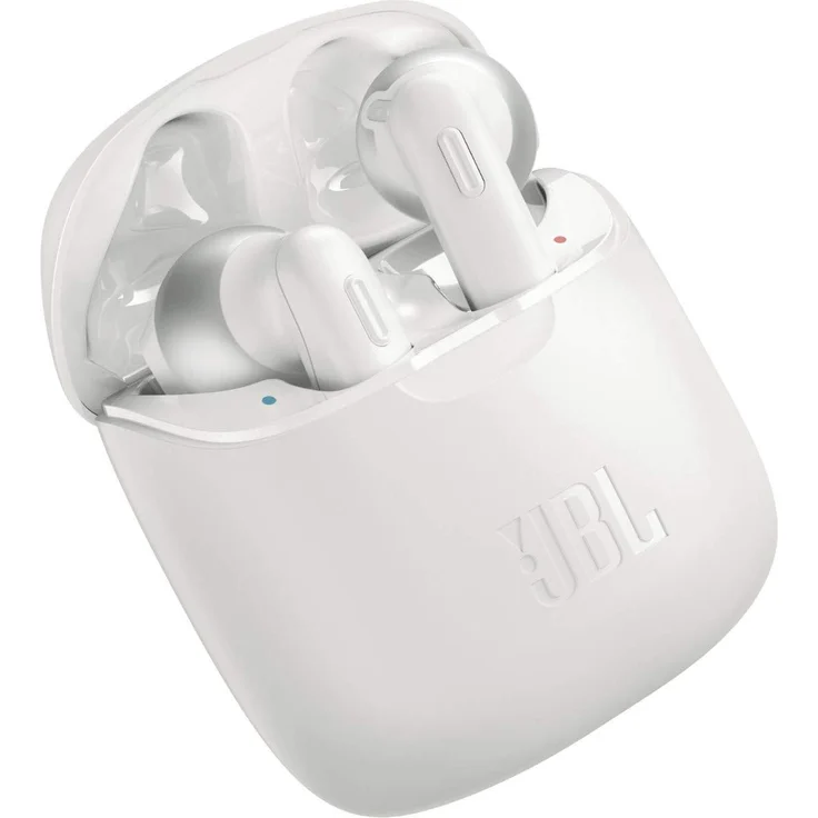 JBL Tune 220TWS In-Ear Kopfhörer mit Bluetooth, Mikrofon, weiß – Bild 1