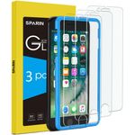 [3 Stücke] SPARIN iphone 7/8 Schutzfolie, Displayschutzfolie Panzerglas mit [Anti-Kratz] [Blasenfrei] [2.5D Rand] [HD Klar]