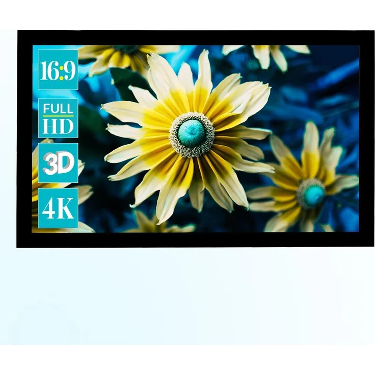 Celexon ivolum Rolloleinwand 200 x 113cm,Leinwand Format 16:9 , Heimkino Leinwand, Beamerleinwand,3D – Bild 1