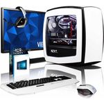 VIBOX Atom GL770-360 Gaming PC Computer mit Spiel Bundle, Windows 10 OS, 27 Zoll HD Monitor (4,7GHz Intel i7 6-Core, MSI Armor GeForce GTX 1070 Ti Grafikkarte, 16GB DDR4 RAM, 480GB SSD, 2TB HDD)