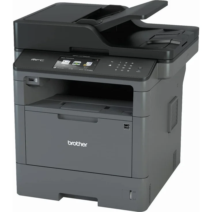 Brother MFC-L5750DW (4-in-1) Multifunktionsdrucker - (Laser) Mono, Druckgeschwindigkeit: 40 s/w, 20 Farbe, Auflösung: 1200 x 1200, LAN, WLAN, Mobile Print, AirPrint, Cloud Print (MFCL5750DWG1) – Bild 3