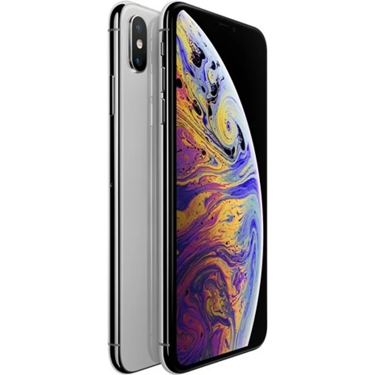 Apple iPhone XS Smartphone 14,73cm (5,8 Zoll) OLED-Display, 64GB interner Speicher, 4GB RAM, iOS, Silber – Bild 4