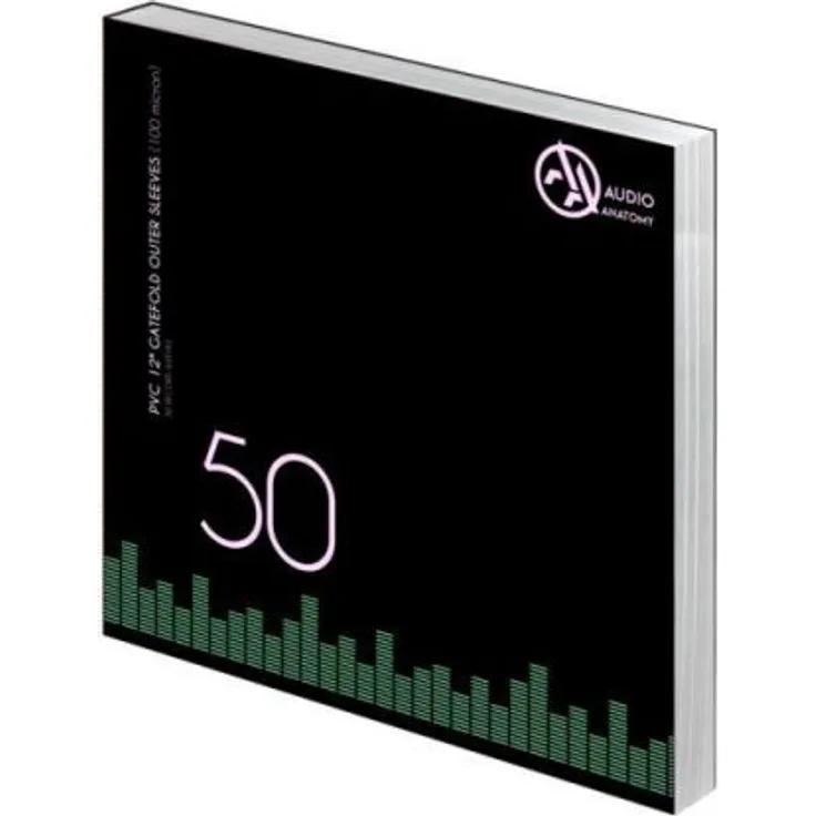 Deluxe Schallplatten Innenhüllen Antistatisch Creme 70 gr - 50 Stück