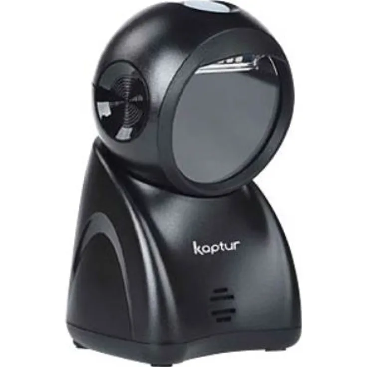 KAPTUR 1D + 2D Barcode Scanner Tischgerät schwarz USB