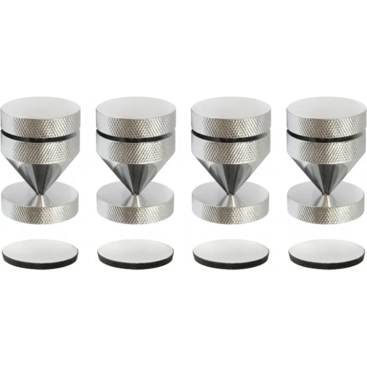 DYNAVOX - 205049 HD 919 Sub Watt Absorber 4er Set Chrom 148189