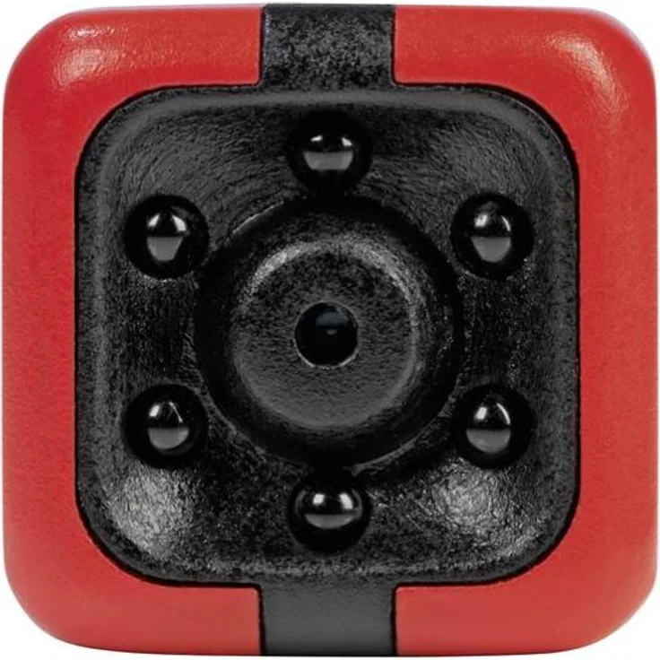 EASYmaxx Mini-Kamera mit Speicherkarte 8GB (HD) rot/schwarz – Bild 2