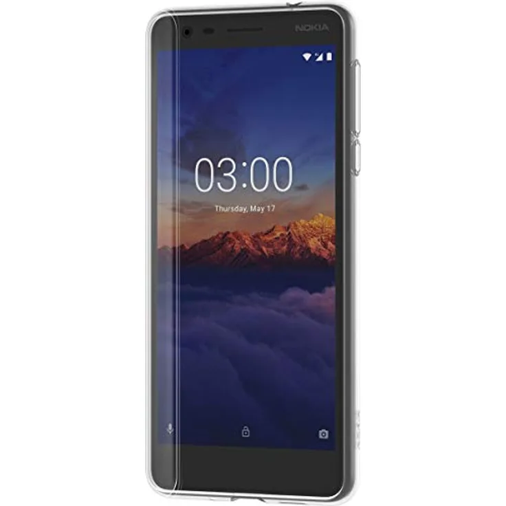 Original Nokia 1A21T5W00VA Original Schutzhülle für 3.1 Klar