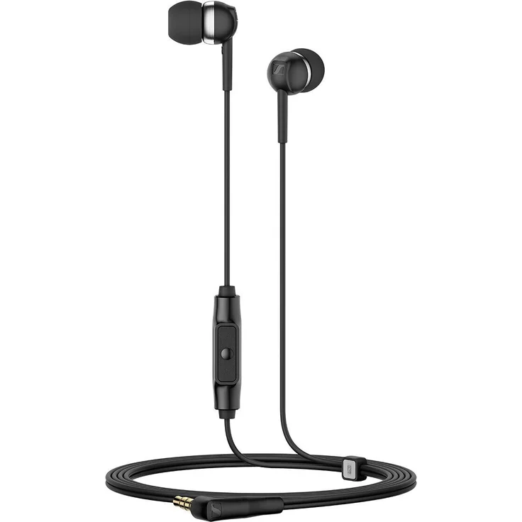 SENNHEISER CX 80S In-Ear Kopfhörer mit Mikrofon, schwarz – Bild 1