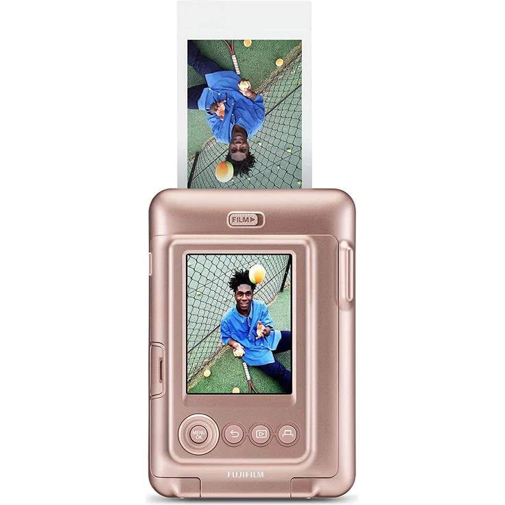 Fujifilm Instax Mini LiPlay Sofortbildkamera Blush Gold – Bild 2