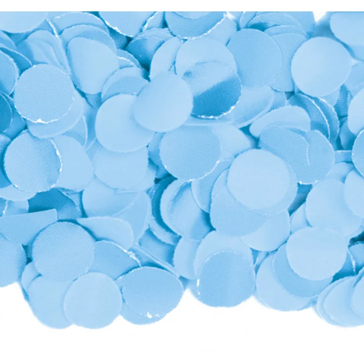konfetti 1 kg Papier hellblau – Bild 1