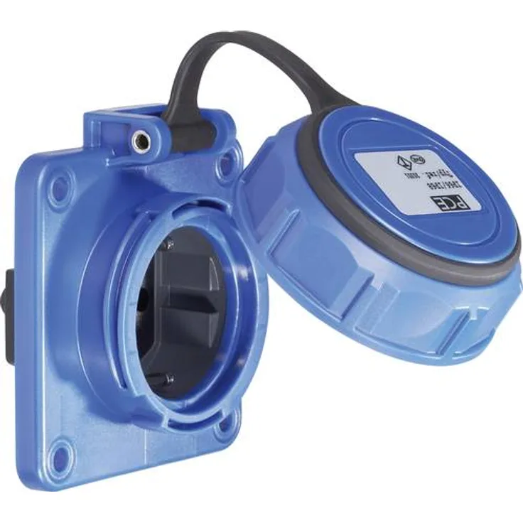 PCE 20351-8b Anbau-Steckdose IP68 Blau