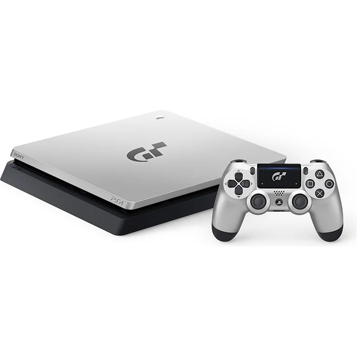Sony PlayStation 4 Slim GT Gran Turismo Sport Special Limited Edition Silber 1TB Bundle inkl. Gran Turismo Sport Day One – Bild 4