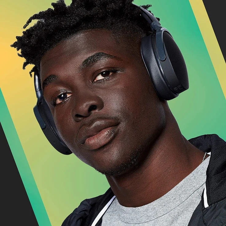 Skullcandy Hesh Evo True Black On-Ear-Kopfhörer mit Bluetooth, Mikrofon, schwarz (2021) – Bild 4