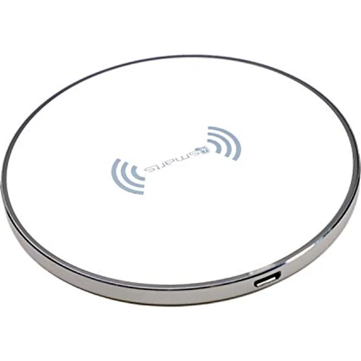 4smarts Induktive Schnellladestation VoltBeam Style 10W, weiß