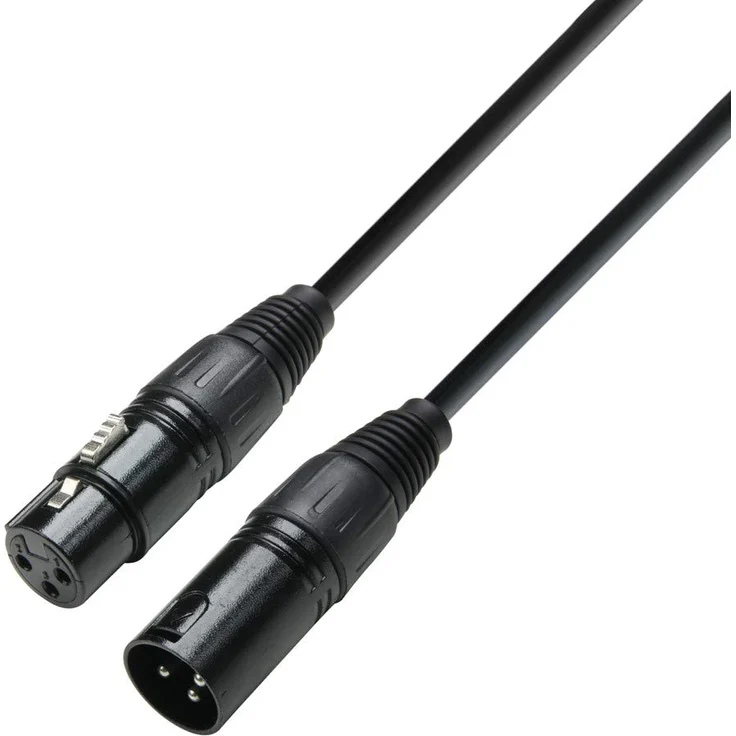K3 DMF 0300 DMX Kabel XLR male auf XLR female 3 m – Bild 1