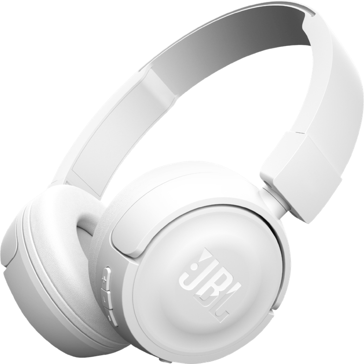 JBL T450BT On-Ear-Kopfhörer mit Bluetooth, Mikrofon, weiß