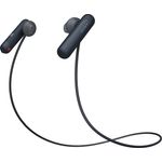 Sony WI-SP500 In-Ear Kopfhörer, mit Bluetooth, Mikrofon, geeignet für Sport, spritzwassergeschützt, schwarz