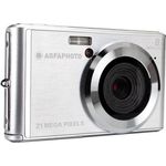 AGFA Photo – Kompakte Digitalkamera mit 21 Megapixel CMOS-Sensor, 8x Digitalzoom und LCD-Display Silber