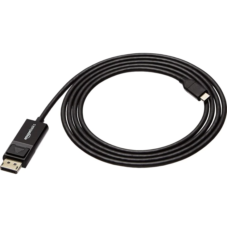 AmazonBasics – USB-C-auf-DisplayPort-Kabel, bidirektional, 1,8 m