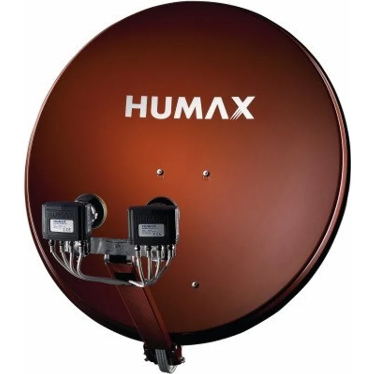 Humax 90 Professional Satelliten-Spiegel, ziegelrot