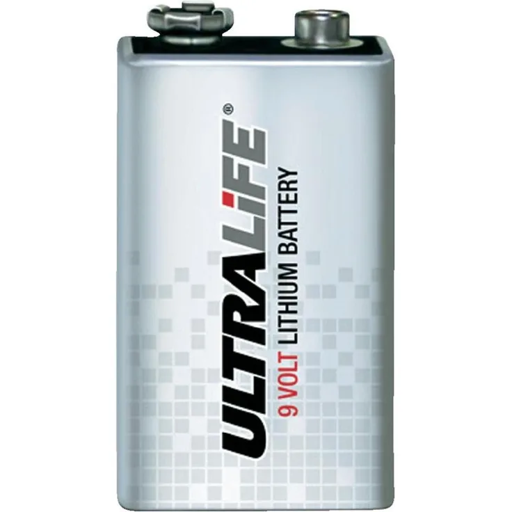 10 Stück Ultralife 9V Block Lithium Batery Die neue Ultralife Type U9VL-J-P !!!