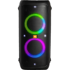Bild für JBL PartyBox 300 in Schwarz Tragbarer Bluetooth Party-Lautsprecher mit Lichteffekten Spritzwassergeschützte