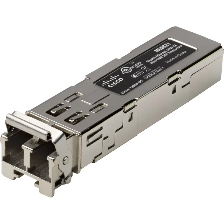 Cisco Small Business (ehemals Linksys) Mini GBIC (SFP) Modul, 1 Gigabit/s, LWL, 1000Base-SX