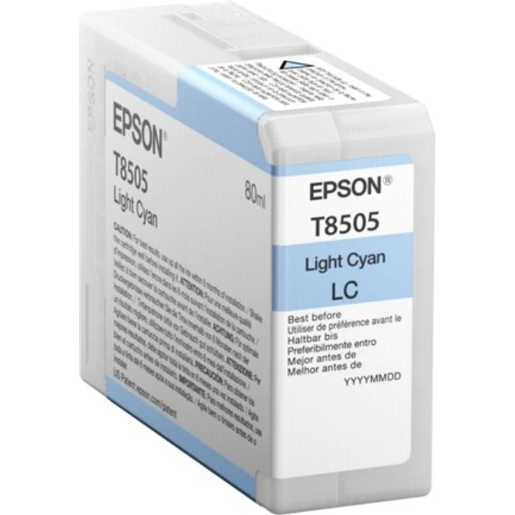 Epson T850500 Singlepack Light, cyan – Bild 1