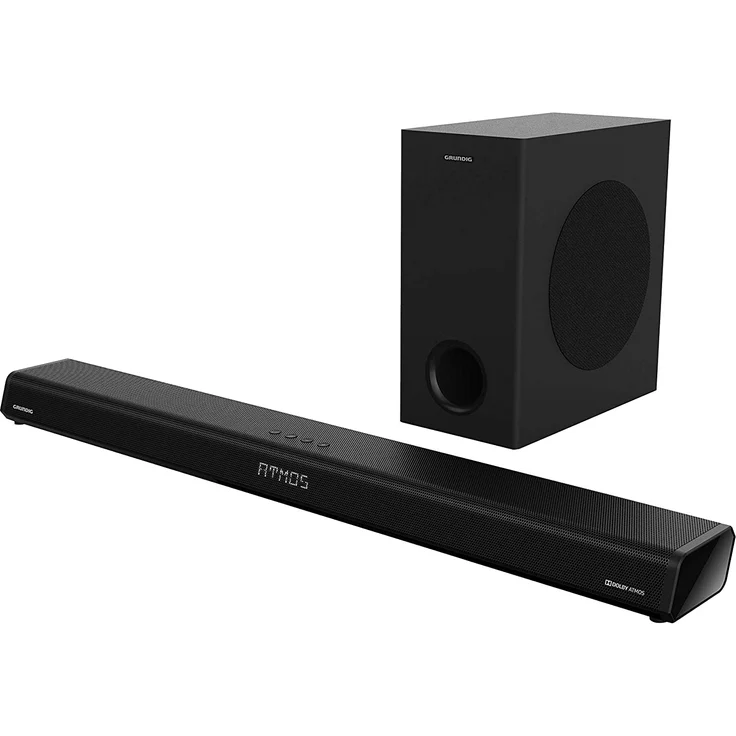 Grundig DSB 2000 2.1 Soundbar mit Subwoofer, Dolby Atmos, kabellos/kabelgebunden, geeignet für TV, schwarz – Bild 5