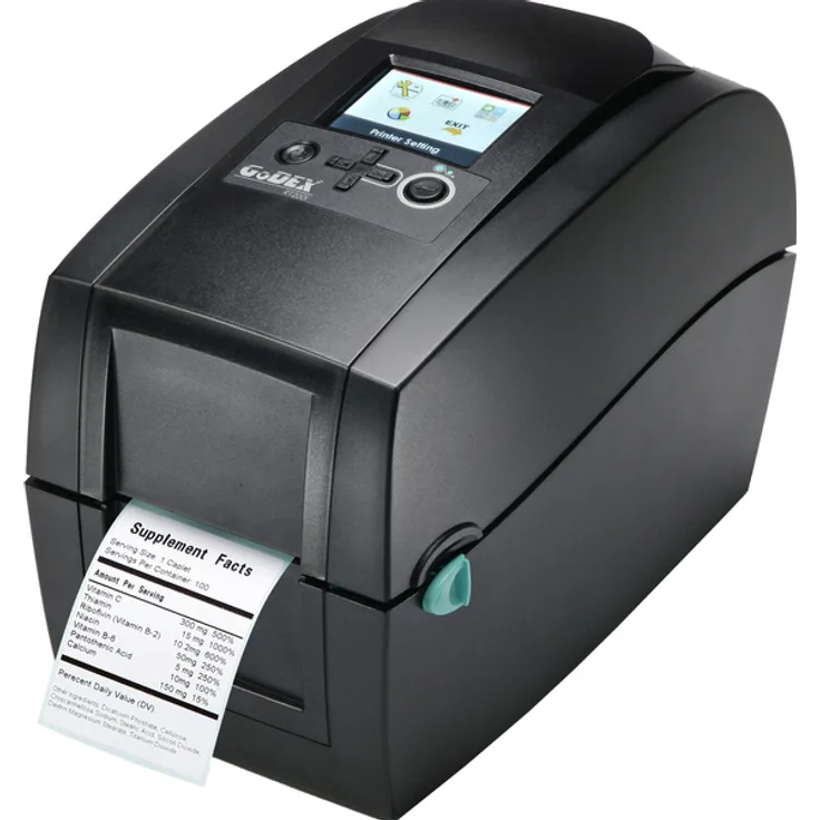 Godex RT200i Etikettendrucker Direkt Wärme-Wärmeübertragung 203 x 203 DPI Verkabelt ( GP-RT200I )